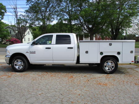 2016 RAM 2500 DIESEL CREW CAB 2WD WITH 8 FT UTILITY BED. PRICE $ 34,500